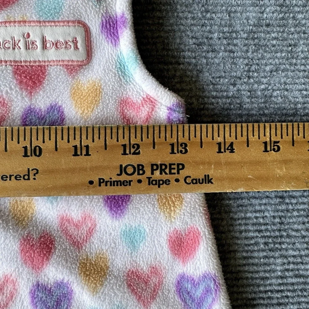 HALO SleepSack Wearable Blanket Fleece Hearts Multicolor 6-12 Months
